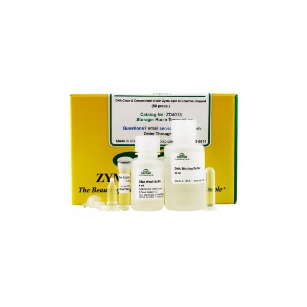 DNA Clean & Concentrator-5 (50 Preps) w/ Zymo-Spin IC Columns (Capped)